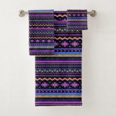 Dessin tribal violet (En situation)