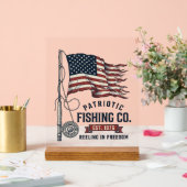 Dessin vectoriel de drapeau de pêche patriotique v (Mariage)