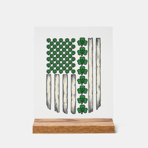 Dessin vectoriel vintage du drapeau américain Sham