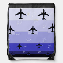 Dessiner le sac à dos en bleu