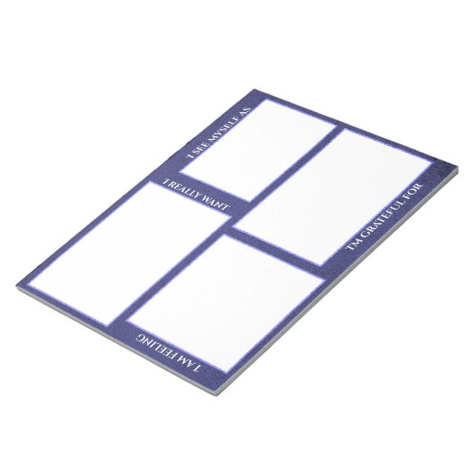 Dessiner votre Bloc-notes d'invite de sentiments (Incliné)