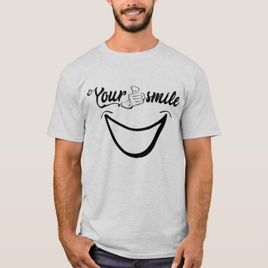 dessinez votre T-shirt sourire (Devant)
