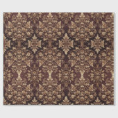 Dessins de damas de papier d'emballage cadeau (Plat)