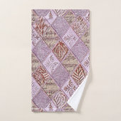 Dessins De Diamant En Rose (Serviette à main)