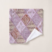 Dessins De Diamant En Rose (Gant de toilette)