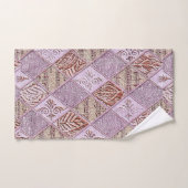 Dessins De Diamant En Rose (Serviette à main)