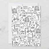 Dessins de Doodles personnalisés Cartes pour notes (Dos)