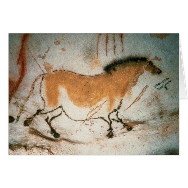 Dessins de grotte Lascaux (Devant horizontal)