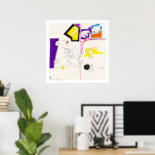 Dessins de nuit et de nuit 2 par PBaud Poster d'ar (Bureau à domicile)