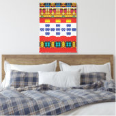 Dessins portugais toile étirée Impression (Insitu(Chambre))