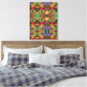 Dessins portugais toile étirée Impression (Insitu(Chambre))