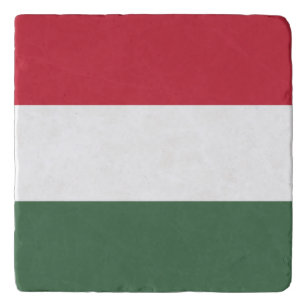 Dessous-de-plat Drapeau de Hongrie patriotique