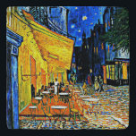 Dessous-de-plat Van Gogh - Terrasse Café<br><div class="desc">Cafe Terrace,  célèbre peinture de Vincent van Gogh</div>