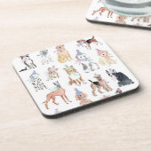 Dessous de verre (Côté gauche)