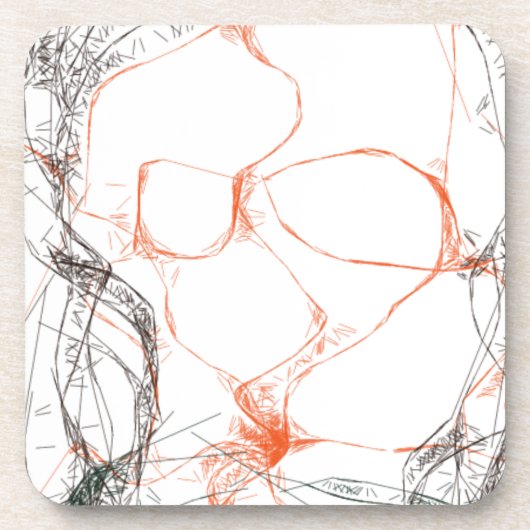 Dessous-de-verre 00010 Art abstrait (Devant)