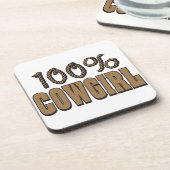 Dessous-de-verre 100% Cowgirl (Côté gauche)