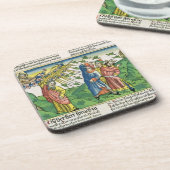 Dessous-de-verre 10:1 d'exode - 20 les sept pestes de l'Egypte : le (Côté gauche)