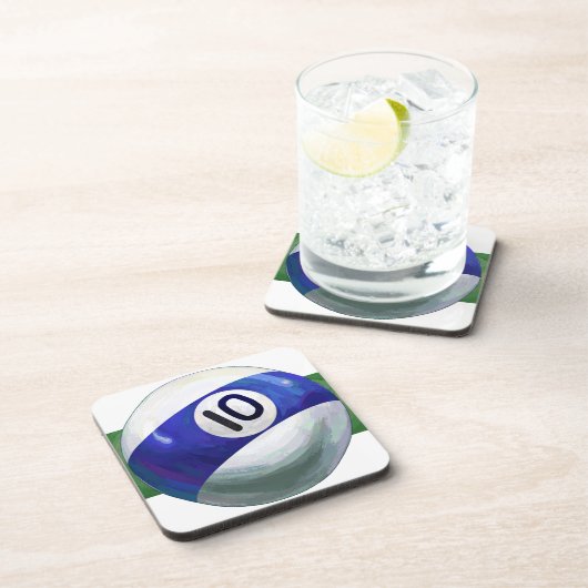 Dessous-de-verre 10 balles (Côté Droit)