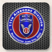 Dessous-de-verre 11e division aéroportée (Devant)