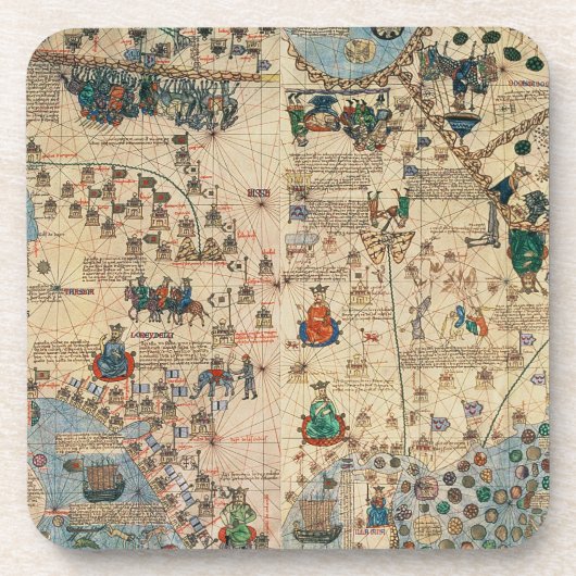 Dessous-de-verre 131-0058260/1 atlas catalan : Petit groupe de (Devant)