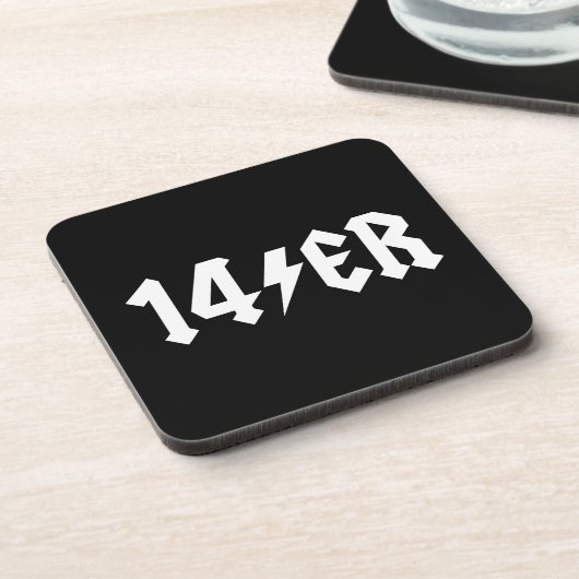 Dessous-de-verre 14er (Côté gauche)