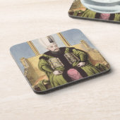 Dessous-de-verre 1590-1617) sultans d'Ahmed I (1603-17, 'd'une (Côté gauche)