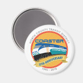 Dessous de verre 15e anniversaire Magnet (Recto/Verso)