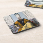 Dessous-de-verre 1696-1754) sultans de Mahmud I (1730-54, 'd'un (Côté gauche)