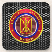 Dessous-de-verre 17e brigade d'artillerie de campagne "Thunderbolt" (Devant)