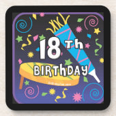 Dessous-de-verre 18e anniversaire Faveurs (Devant)