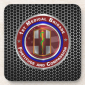 Dessous-de-verre 1re brigade Médicale (Devant)