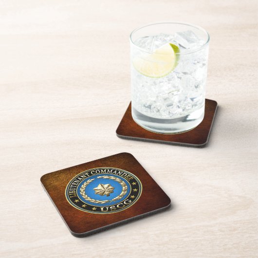 Dessous-de-verre [200] CG : Lieutenant Commandant (LCDR) (Côté Droit)