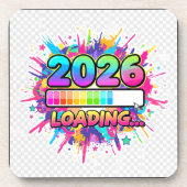Dessous-de-verre 2026 Loading... Progress Bar Sticker (Devant)