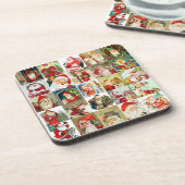 Dessous-de-verre 25 Santas Différents Version 2 (Côté gauche)