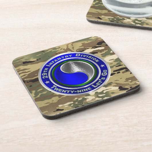 Dessous-de-verre 29e division d'infanterie (Côté gauche)