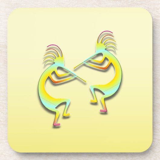 Dessous-de-verre 2 Kokopelli #86 (Devant)
