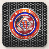 Dessous-de-verre 2e brigade de signalisation du théâtre (Devant)