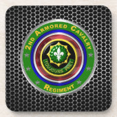 Dessous-de-verre 2e cavalerie blindée (Devant)