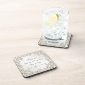 Dessous-de-verre 30ème anniversaire de mariage de perle élégante (Côté Droit)