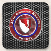 Dessous-de-verre 36e brigade du génie "robuste" (Devant)