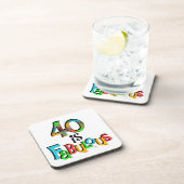 Dessous-de-verre 40 est Fabuleux T-shirts et cadeaux d'anniversaire (Côté Droit)