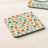 Dessous-de-verre 40 visages de chat et une queue (Côté gauche)