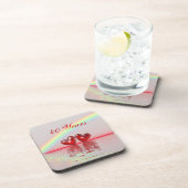 Dessous-de-verre 40e Anniversary Ruby Hearts (Côté Droit)