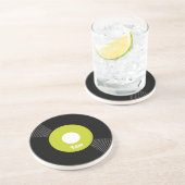 dessous de verre 45s record (chaux) (Côté)