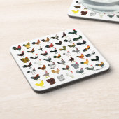 Dessous-de-verre 49 Coq (Côté gauche)