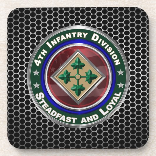 Dessous-de-verre 4e division d'infanterie (Devant)