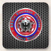 Dessous-de-verre 555e brigade du génie "Triple Nickel" (Devant)