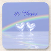 Dessous-de-verre 60e anniversaire Coeurs de diamants (Devant)