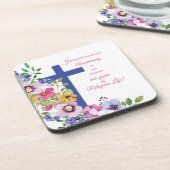 Dessous-de-verre 60e Anniversaire, Nun, Religious Life Cross (Côté gauche)