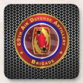 Dessous-de-verre 69e brigade d'artillerie de la défense aérienne "É (Devant)